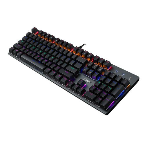 雷柏推首款 RGB 背光机械键盘 V500RGB，仅售 29