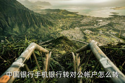 中国银行手机银行转对公帐户怎么转