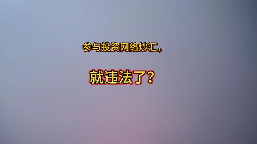 炒汇 未批准机构境内开展网络炒汇业务，1994年已明确属违法