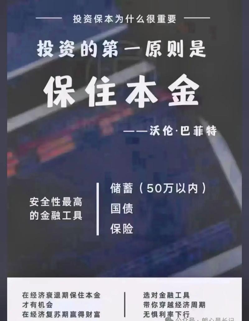 股票投资想不亏钱？保住本金的第一要务是什么？
