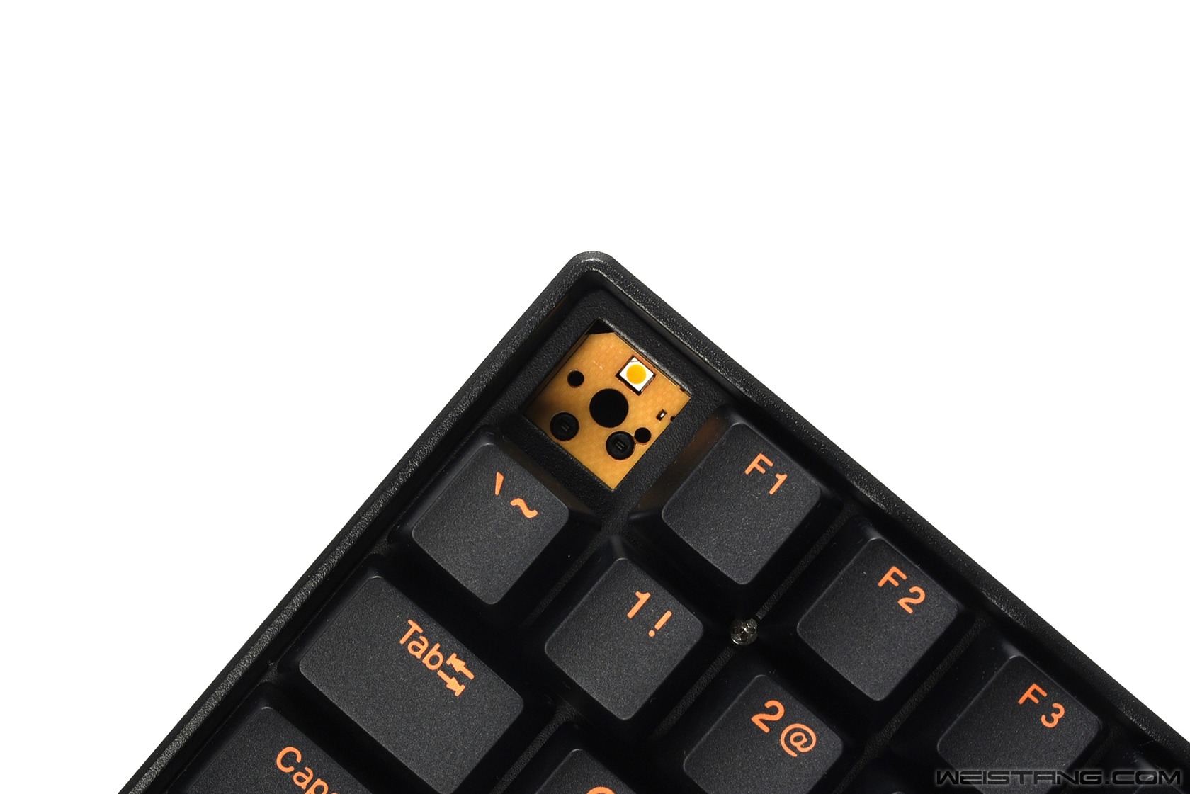 雷柏V500DIY-100热插拔机械键盘_v500l v700s_雷柏线性银轴键盘