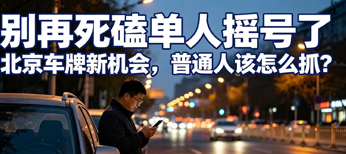 单人摇号难度加大_北京小客车指标政策变化_现在的北京摇号中签率