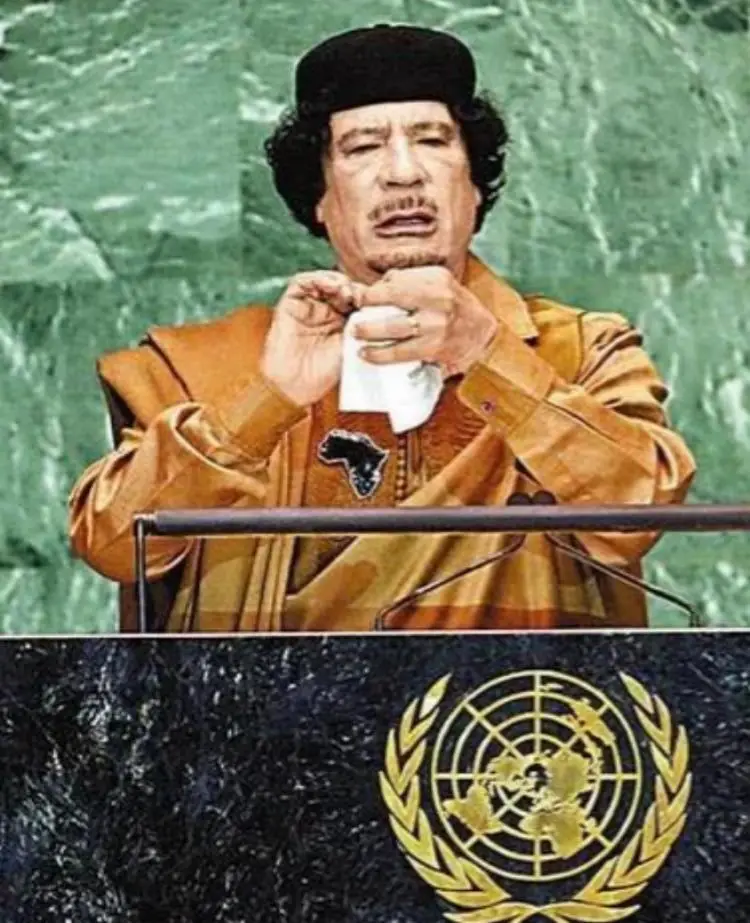 卡扎菲的死_卡扎菲与美苏对抗_卡扎菲挑战联合国五常